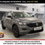 Used 2021 GREY VOLKSWAGEN T-ROC SUV 1.5 TSI EVO Black Edition SUV 5dr Petrol DSG Euro 6 (s/s) (150 ps) (reg. 2021-06-28) for sale in Stockport