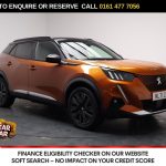 Used 2021 ORANGE PEUGEOT E-2008 SUV 50kWh GT Premium SUV 5dr Electric Auto (136 ps) (reg. 2021-09-20) for sale in Stockport