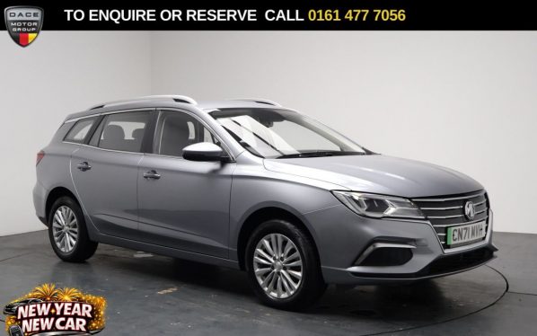 Used 2021 SILVER MG MG5 Estate 52.5kWh Exclusive Estate 5dr Electric Auto (156 ps) (reg. 2021-11-30) for sale in Stockport