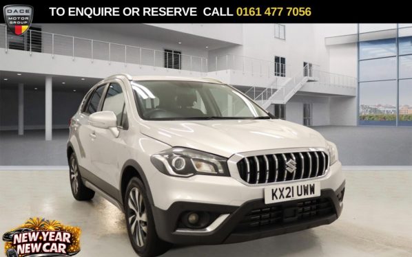 Used 2021 SILVER SUZUKI SX4 S-CROSS SUV 1.4 Boosterjet MHEV SZ-T SUV 5dr Petrol Hybrid Manual Euro 6 (s/s) (129 ps) (reg. 2021-05-31) for sale in Stockport