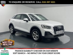 Used 2021 WHITE AUDI Q2 SUV 1.0 TFSI 30 Technik SUV 5dr Petrol Manual Euro 6 (s/s) (110 ps) (reg. 2021-09-10) for sale in Manchester