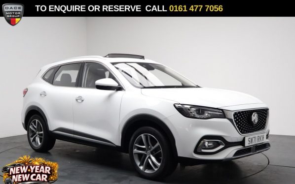 Used 2021 WHITE MG MG HS SUV 1.5 T-GDI Exclusive SUV 5dr Petrol Manual Euro 6 (s/s) (162 ps) (reg. 2021-11-26) for sale in Stockport