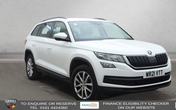 Used 2021 WHITE SKODA KODIAQ SUV 2.0 TDI SE SUV 5dr Diesel DSG 4WD Euro 6 (s/s) (5 Seat) (150 ps) (reg. 2021-05-14) for sale in Altrincham