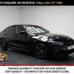Used 2022 BLACK BMW 3 SERIES Saloon 2.0 320i M Sport Saloon 4dr Petrol Auto Euro 6 (s/s) (184 ps) (reg. 2022-03-16) for sale in Stockport