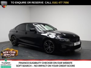 Used 2022 BLACK BMW 3 SERIES Saloon 2.0 320i M Sport Saloon 4dr Petrol Auto Euro 6 (s/s) (184 ps) (reg. 2022-03-16) for sale in Stockport