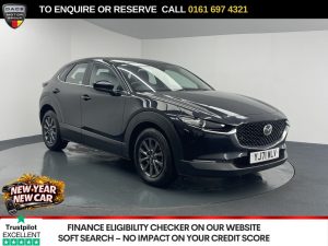 Used 2022 BLACK MAZDA CX-30 SUV 2.0 e-SKYACTIV G MHEV SE-L Lux SUV 5dr Petrol Manual Euro 6 (s/s) (122 ps) (reg. 2022-01-13) for sale in Manchester