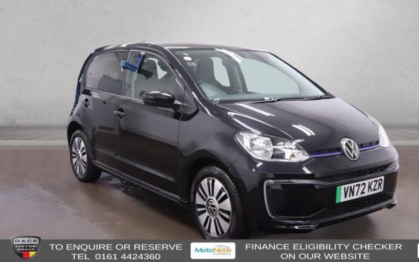 Used 2022 BLACK VOLKSWAGEN e-up! Hatchback 36.8kWh e-up! Hatchback 5dr Electric Auto (82 ps) (reg. 2022-12-30) for sale in Altrincham