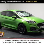 Used 2022 GREEN FORD FIESTA Hatchback 1.5T EcoBoost ST-2 Hatchback 3dr Petrol Manual Euro 6 (s/s) (200 ps) (reg. 2022-09-17) for sale in Stockport