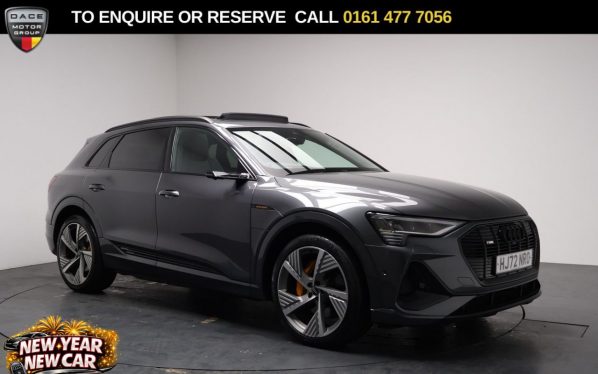 Used 2022 GREY AUDI E-TRON SUV 55 Vorsprung SUV 5dr Electric Auto quattro 95kWh (11kW Charger) (408 ps) (reg. 2022-09-05) for sale in Stockport