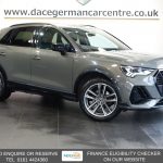 Used 2022 GREY AUDI Q3 SUV 1.5 TFSI CoD 35 Black Edition SUV 5dr Petrol S Tronic Euro 6 (s/s) (150 ps) (reg. 2022-03-02) for sale in Altrincham