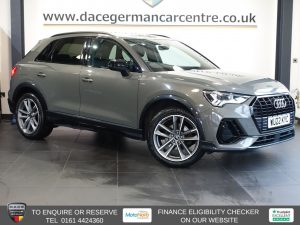 Used 2022 GREY AUDI Q3 SUV 1.5 TFSI CoD 35 Black Edition SUV 5dr Petrol S Tronic Euro 6 (s/s) (150 ps) (reg. 2022-03-02) for sale in Altrincham