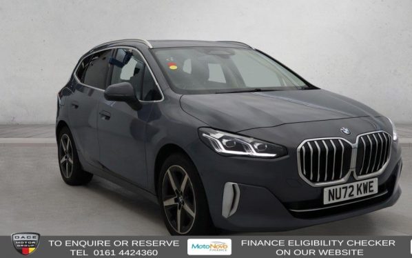 Used 2022 GREY BMW 2 SERIES ACTIVE TOURER MPV 2.0 218d Luxury MPV 5dr Diesel DCT Euro 6 (s/s) (150 ps) (reg. 2022-11-10) for sale in Altrincham