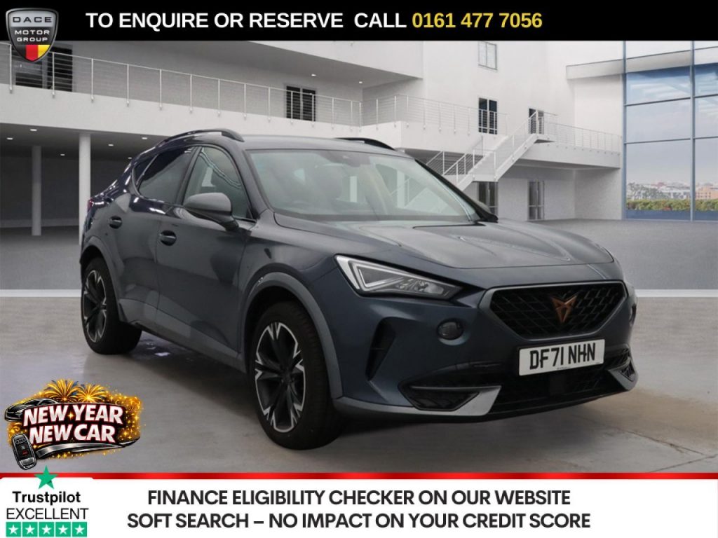 Used 2022 GREY CUPRA FORMENTOR SUV 1.4 eHybrid 12.8kWh V1 SUV 5dr Petrol Plug-in Hybrid DSG Euro 6 (s/s) (204 ps) (reg. 2022-01-19) for sale in Stockport