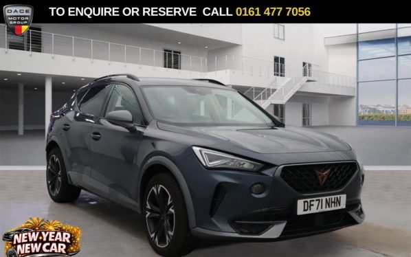 Used 2022 GREY CUPRA FORMENTOR SUV 1.4 eHybrid 12.8kWh V1 SUV 5dr Petrol Plug-in Hybrid DSG Euro 6 (s/s) (204 ps) (reg. 2022-01-19) for sale in Stockport