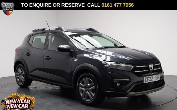 Used 2022 GREY DACIA SANDERO STEPWAY Hatchback 1.0 TCe Comfort Hatchback 5dr Petrol Manual Euro 6 (s/s) (90 ps) (reg. 2022-06-23) for sale in Stockport