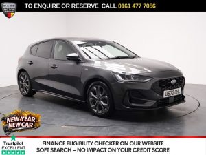 Used 2022 GREY FORD FOCUS Hatchback 1.0T EcoBoost ST-Line Hatchback 5dr Petrol Manual Euro 6 (s/s) (125 ps) (reg. 2022-11-30) for sale in Stockport