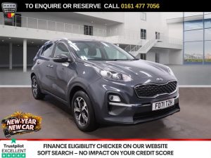 Used 2022 GREY KIA SPORTAGE SUV 1.6 CRDi MHEV 2 SUV 5dr Diesel Hybrid DCT Euro 6 (s/s) (134 bhp) (reg. 2022-02-15) for sale in Stockport