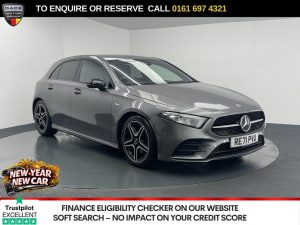 Used 2022 GREY MERCEDES-BENZ A-CLASS Hatchback 1.3 A180 AMG Line Edition (Executive) Hatchback 5dr Petrol 7G-DCT Euro 6 (s/s) (136 ps) (reg. 2022-01-13) for sale in Manchester