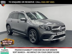 Used 2022 GREY MERCEDES-BENZ GLB SUV 1.3 GLB200 AMG Line SUV 5dr Petrol 7G-DCT Euro 6 (s/s) (163 ps) (reg. 2022-06-22) for sale in Manchester
