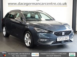 Used 2022 GREY SEAT LEON Estate 1.5 TSI EVO FR Estate 5dr Petrol Manual Euro 6 (s/s) (130 ps) (reg. 2022-05-24) for sale in Altrincham