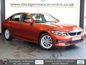 Used 2022 ORANGE BMW 3 SERIES Saloon 2.0 330e 12kWh SE Pro Saloon 4dr Petrol Plug-in Hybrid Auto Euro 6 (s/s) (292 ps) (reg. 2022-01-27) for sale in Altrincham