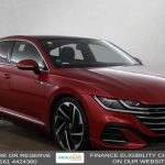 Used 2022 RED VOLKSWAGEN ARTEON Hatchback 2.0 TSI R-Line Fastback 5dr Petrol DSG Euro 6 (s/s) (190 ps) (reg. 2022-03-31) for sale in Altrincham