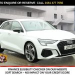 Used 2022 WHITE AUDI A3 Hatchback 1.5 TFSI 35 Edition 1 Sportback 5dr Petrol S Tronic Euro 6 (s/s) (150 ps) (reg. 2022-01-28) for sale in Stockport