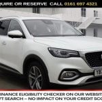 Used 2022 WHITE MG MG HS SUV 1.5 T-GDI 16.6kWh Exclusive SUV 5dr Petrol Plug-in Hybrid Auto Euro 6 (s/s) (258 ps) (reg. 2022-12-22) for sale in Manchester Trade