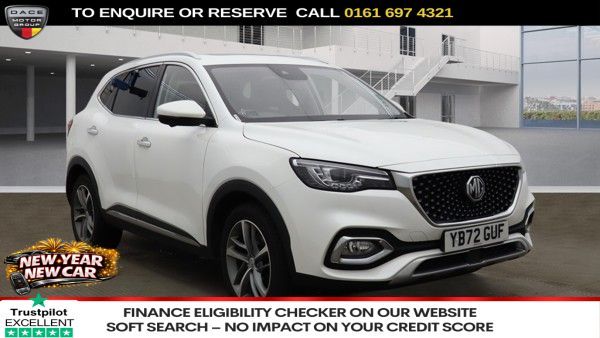 Used 2022 WHITE MG MG HS SUV 1.5 T-GDI 16.6kWh Exclusive SUV 5dr Petrol Plug-in Hybrid Auto Euro 6 (s/s) (258 ps) (reg. 2022-12-22) for sale in Manchester Trade