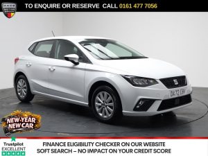Used 2022 WHITE SEAT IBIZA Hatchback 1.0 MPI SE Hatchback 5dr Petrol Manual Euro 6 (s/s) (80 ps) (reg. 2022-12-29) for sale in Stockport
