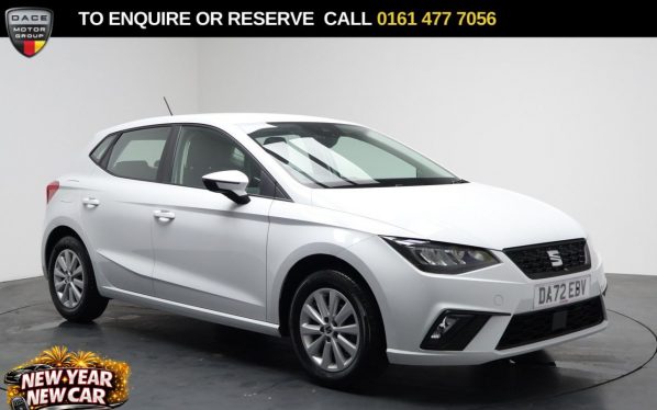Used 2022 WHITE SEAT IBIZA Hatchback 1.0 MPI SE Hatchback 5dr Petrol Manual Euro 6 (s/s) (80 ps) (reg. 2022-12-29) for sale in Stockport