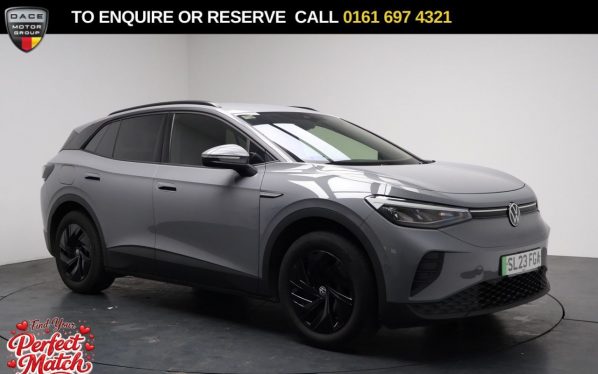 Used 2023 GREY VOLKSWAGEN ID.4 SUV Pure 52kWh Life SUV 5dr Electric Auto (148 ps) (reg. 2023-04-30) for sale in Stockport