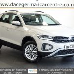 Used 2023 GREY VOLKSWAGEN T-ROC SUV 1.5 TSI Life SUV 5dr Petrol DSG Euro 6 (s/s) (150 ps) (reg. 2023-06-20) for sale in Altrincham