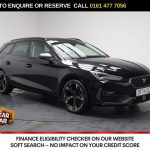 Used 2024 BLACK CUPRA LEON Estate 1.5 TSI V1 Estate 5dr Petrol Manual Euro 6 (s/s) (150 ps) (reg. 2024-10-23) for sale in Stockport