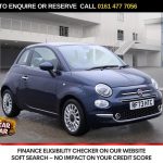 Used 2024 BLUE FIAT 500 Hatchback 1.0 MHEV Hatchback 3dr Petrol Manual Euro 6 (s/s) (70 bhp) (reg. 2024-02-29) for sale in Stockport
