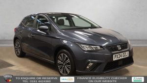 Used 2024 GREY SEAT IBIZA Hatchback 1.0 TSI SE Technology Hatchback 5dr Petrol Manual Euro 6 (s/s) (95 ps) (reg. 2024-04-30) for sale in Altrincham