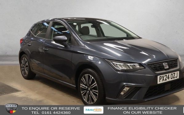 Used 2024 GREY SEAT IBIZA Hatchback 1.0 TSI SE Technology Hatchback 5dr Petrol Manual Euro 6 (s/s) (95 ps) (reg. 2024-04-30) for sale in Altrincham