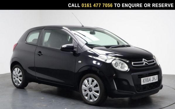Used 2014 BLACK CITROEN C1 Hatchback 1.0 VTi Feel Hatchback 3dr Petrol Manual Euro 5 (Euro 5) (68 ps) (reg. 2014-09-12) for sale in Stockport