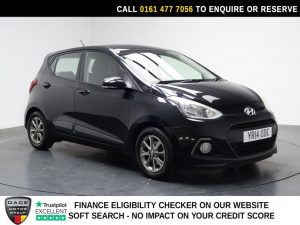 Used 2014 BLACK HYUNDAI I10 Hatchback 1.0 Premium Hatchback 5dr Petrol Manual Euro 5 (66 ps) (reg. 2014-05-09) for sale in Stockport