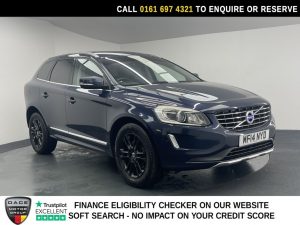 Used 2014 BLUE VOLVO XC60 SUV 2.4 D4 SE Lux SUV 5dr Diesel Manual AWD Euro 5 (s/s) (181 ps) (reg. 2014-04-04) for sale in Manchester