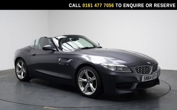 Used 2014 GREY BMW Z4 Convertible 2.0 28i M Sport Convertible 2dr Petrol Manual sDrive Euro 6 (s/s) (245 ps) (reg. 2014-10-06) for sale in Stockport