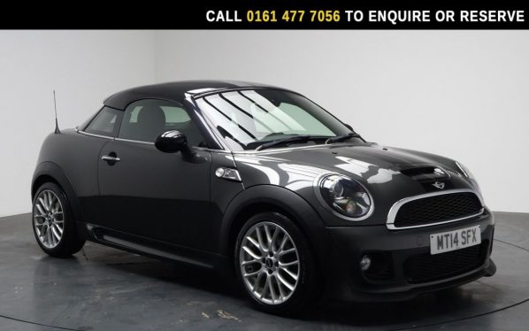 Used 2014 GREY MINI COUPE Coupe 1.6 Cooper S Coupe 2dr Petrol Manual Euro 5 (s/s) (184 ps) (reg. 2014-05-15) for sale in Stockport