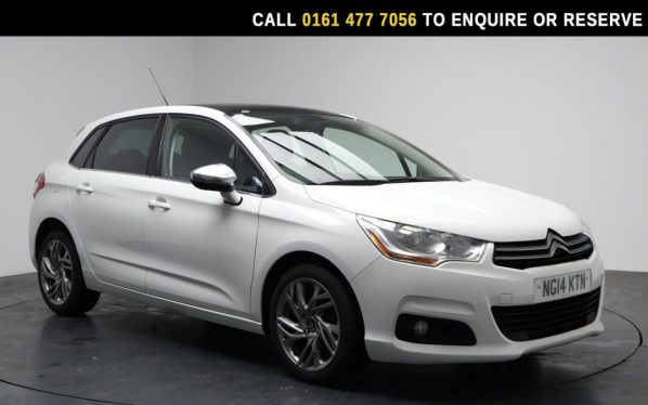 Used 2014 WHITE CITROEN C4 Hatchback 1.6 e-HDi Selection Hatchback 5dr Diesel Manual Euro 5 (s/s) (115 ps) (reg. 2014-07-31) for sale in Stockport