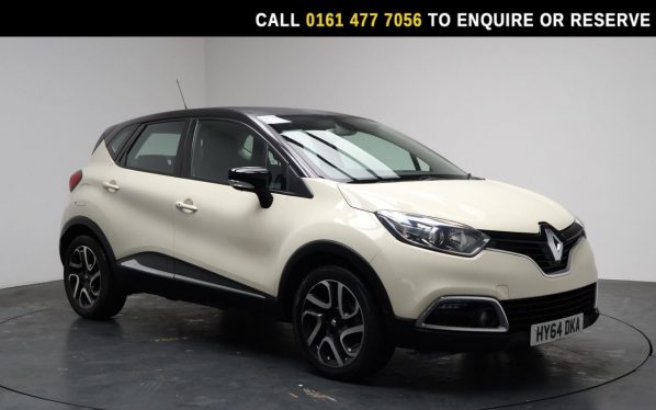 Used 2014 WHITE RENAULT CAPTUR SUV 1.5 dCi ENERGY Dynamique MediaNav SUV 5dr Diesel Manual Euro 5 (s/s) (90 ps) (reg. 2014-09-01) for sale in Stockport