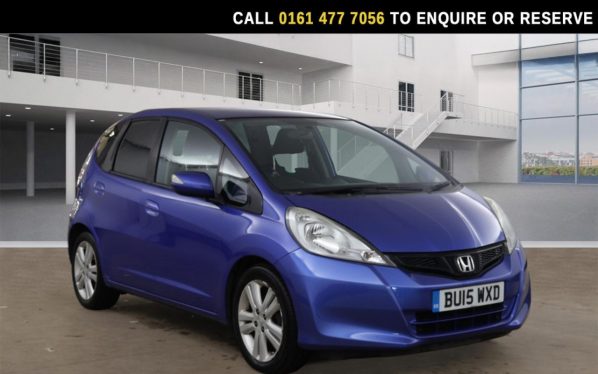 Used 2015 BLUE HONDA JAZZ Hatchback 1.4 i-VTEC ES Plus Hatchback 5dr Petrol Manual Euro 5 (99 ps) (reg. 2015-03-12) for sale in Stockport