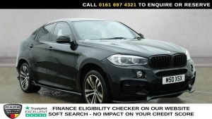 Used 2016 BLACK BMW X6 SUV 3.0 M50d SUV 5dr Diesel Auto xDrive Euro 6 (s/s) (381 ps) (reg. 2016-09-02) for sale in Manchester