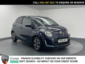 Used 2016 BLUE CITROEN C1 Hatchback 1.2 PureTech Flair Hatchback 5dr Petrol Manual Euro 6 (82 ps) (reg. 2016-01-11) for sale in Manchester