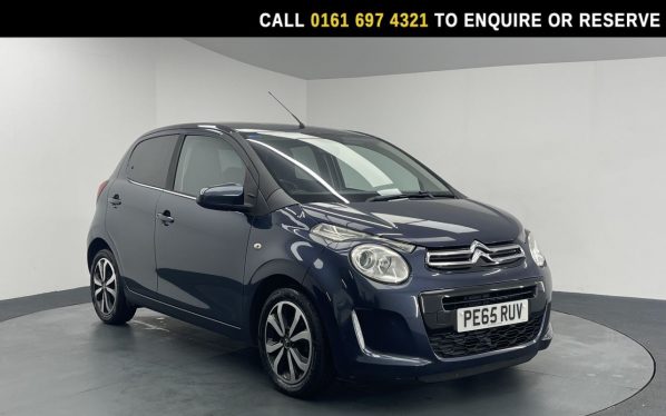 Used 2016 BLUE CITROEN C1 Hatchback 1.2 PureTech Flair Hatchback 5dr Petrol Manual Euro 6 (82 ps) (reg. 2016-01-11) for sale in Manchester