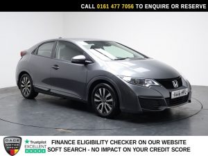Used 2016 GREY HONDA CIVIC Hatchback 1.4 i-VTEC S Hatchback 5dr Petrol Manual Euro 6 (s/s) (100 ps) (reg. 2016-03-24) for sale in Stockport