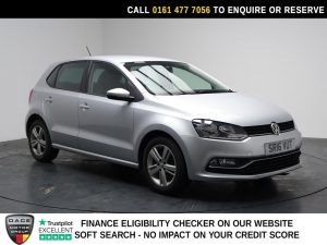 Used 2016 SILVER VOLKSWAGEN POLO Hatchback 1.2 TSI BlueMotion Tech Match Hatchback 5dr Petrol Manual Euro 6 (s/s) (90 ps) (reg. 2016-05-30) for sale in Stockport